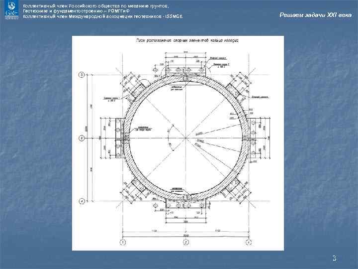 Коллективный член Российского общества по механике грунтов, Геотехнике и фундаментостроению – РОМГГи. Ф Коллективный