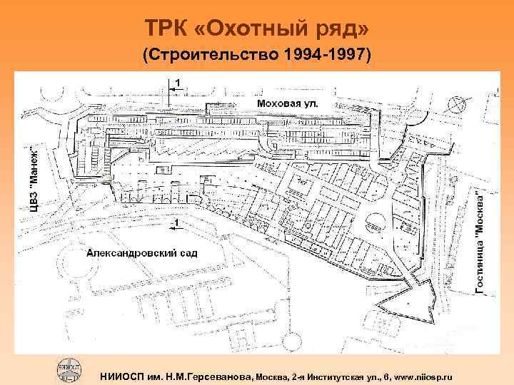 Охотный ряд схема магазинов