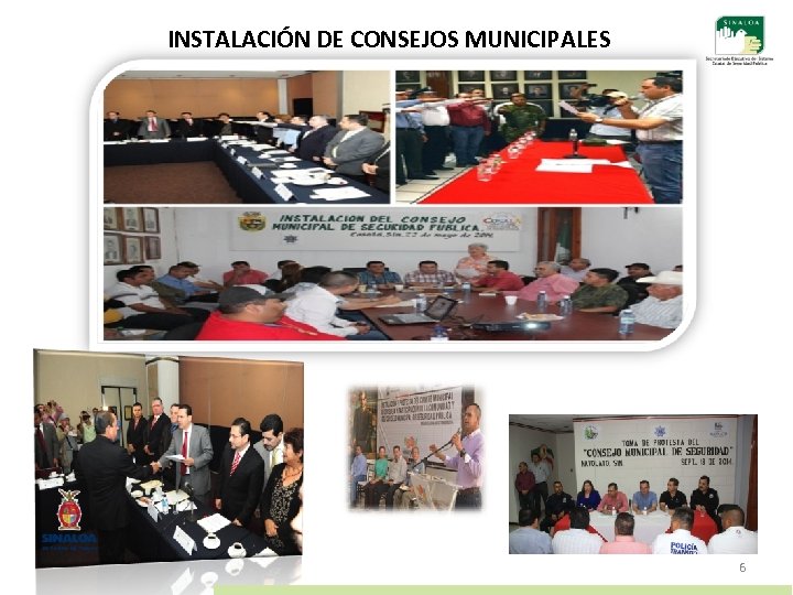 INSTALACIÓN DE CONSEJOS MUNICIPALES 6 