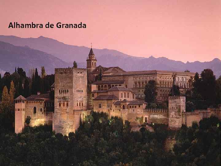 Alhambra de Granada 