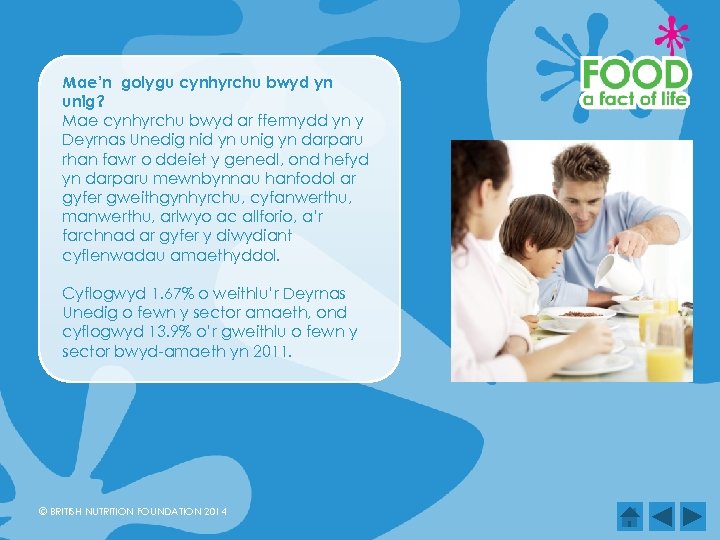 Mae’n golygu cynhyrchu bwyd yn unig? Mae cynhyrchu bwyd ar ffermydd yn y Deyrnas