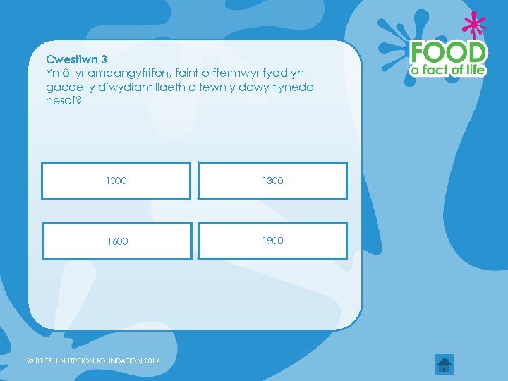 Cwestiwn 3 Yn ôl yr amcangyfrifon, faint o ffermwyr fydd yn gadael y diwydiant