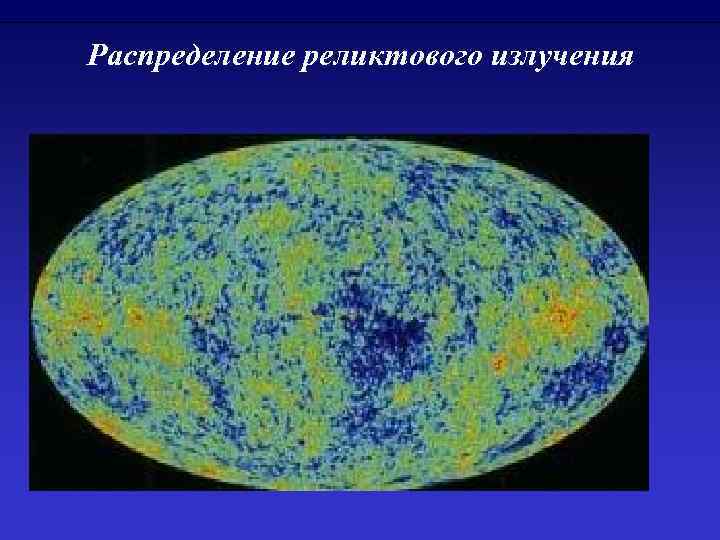 Распределение реликтового излучения 