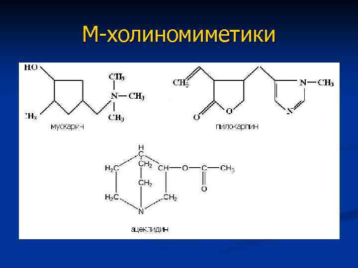 М-холиномиметики 