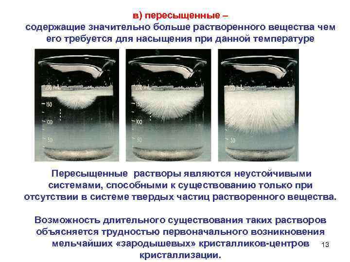 Добавление соли растворение твердого вещества в воде. Пересыщенный раствор. Насыщенные ненасыщенные и пересыщенные растворы. Кристаллизация из пересыщенного раствора. Кристаллизация веществ из пересыщенных растворов..