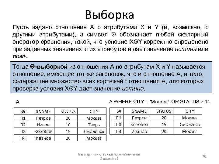 Даны соответствующие. Выборка в базе данных. Выборка данных это в БД. Выборка из базы данных. Выборка базы данных пример.