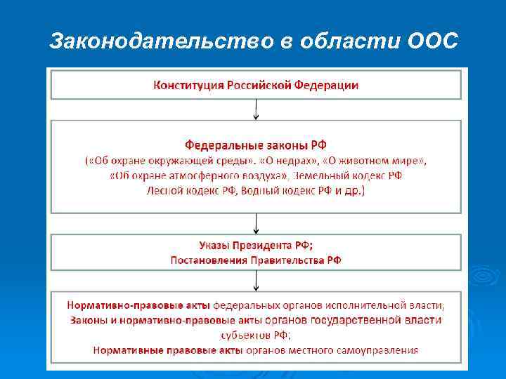 Фз об охране окружающей среды презентация