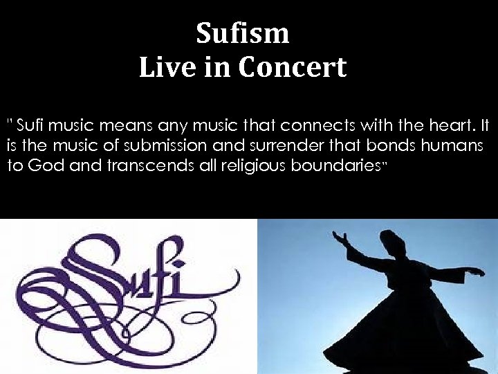 Sufism Live in Concert 