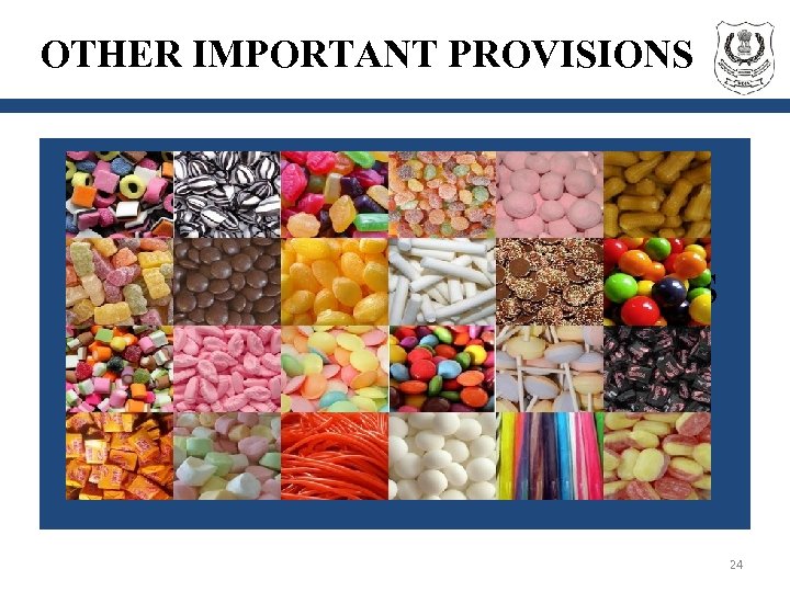 OTHER IMPORTANT PROVISIONS 24 