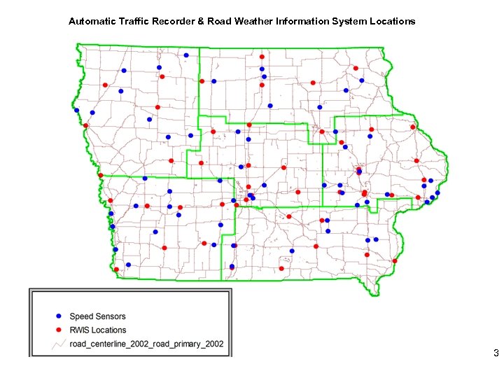 Automatic Traffic Recorder & Road Weather Information System Locations 3 