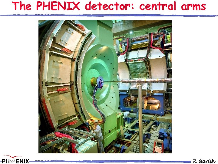 The PHENIX detector: central arms K. Barish 
