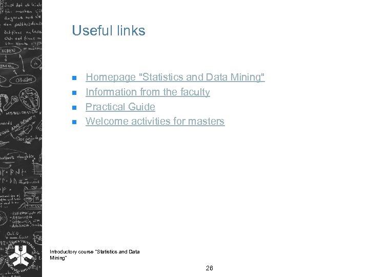 Useful links n n Homepage 