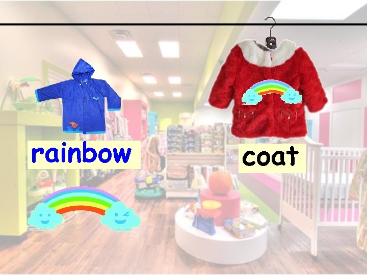 rainbow coat 