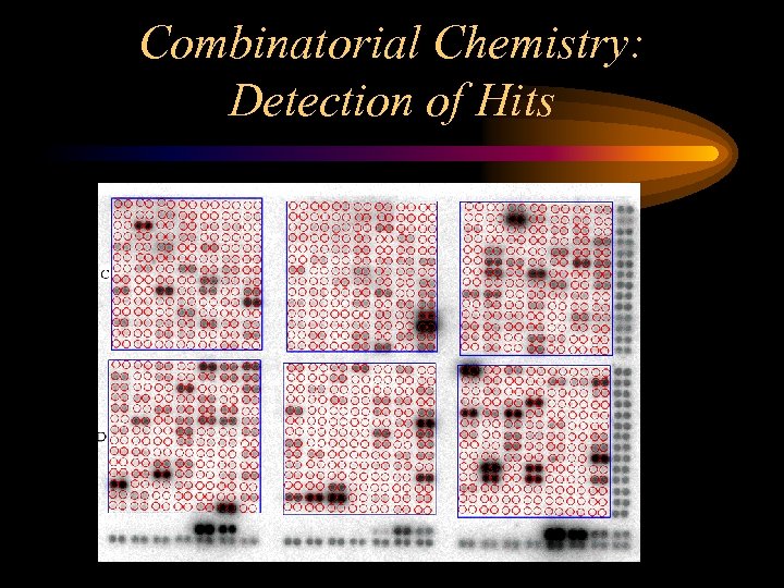 Combinatorial Chemistry: Detection of Hits 