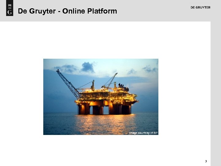 De Gruyter - Online Platform 3 