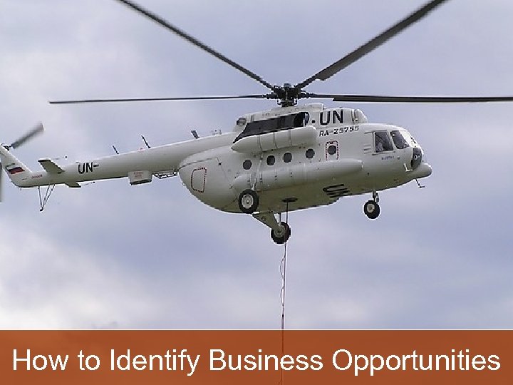 How to Identify Business Opportunities 