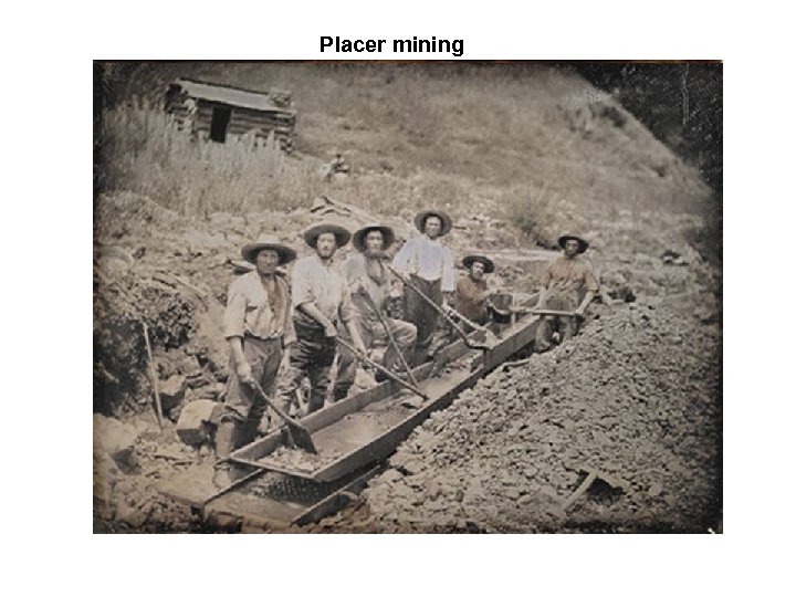 Placer mining 