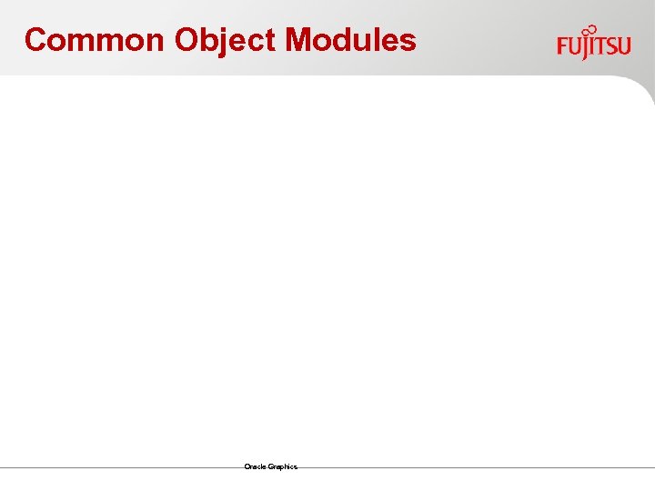 Common Object Modules Oracle Graphics 