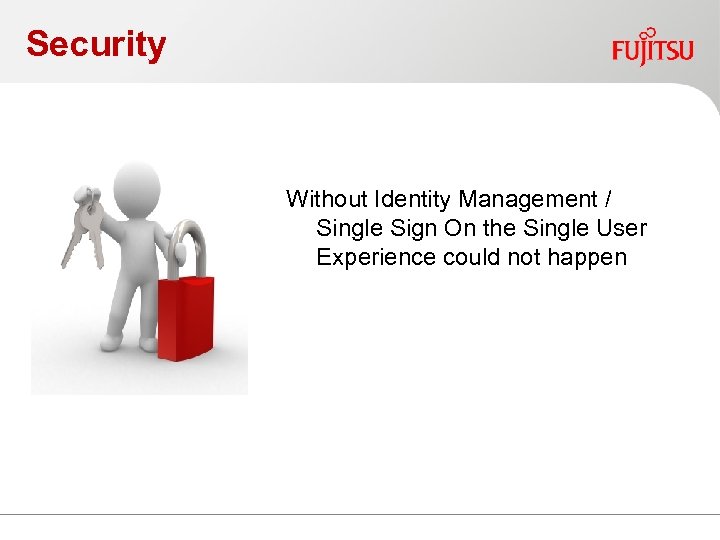 Security Without Identity Management / Single Sign On the Single User Experience could not