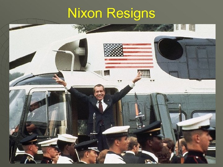Nixon Resigns 