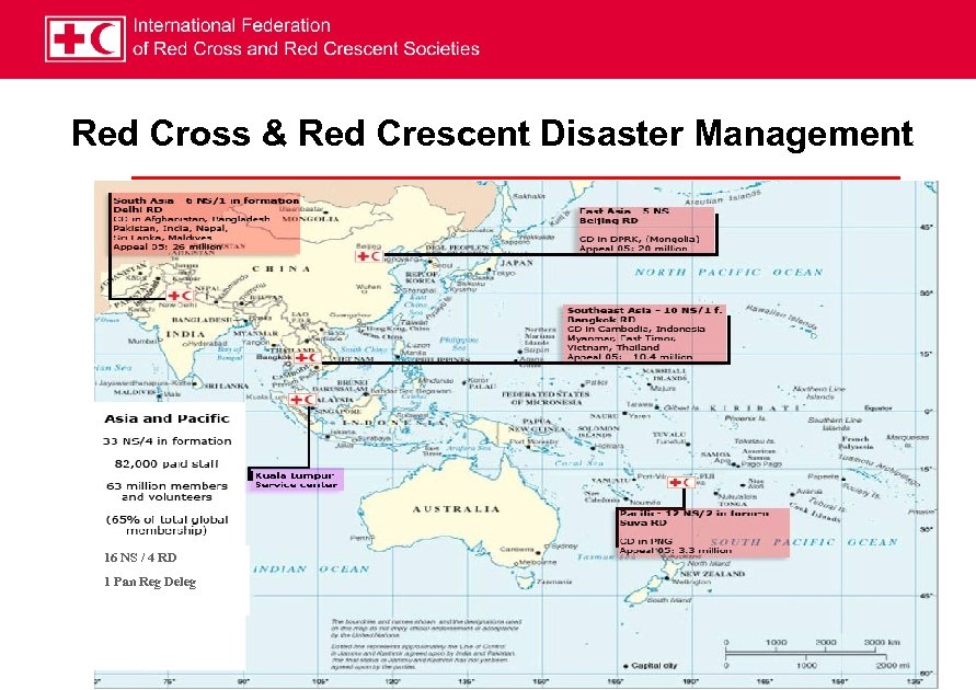 Red Cross & Red Crescent Disaster Management 16 NS / 4 RD 1 Pan