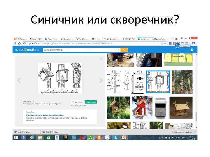 Синичник или скворечник? 