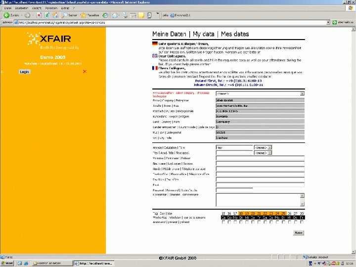 ©XFAIR Gmb. H 2008 