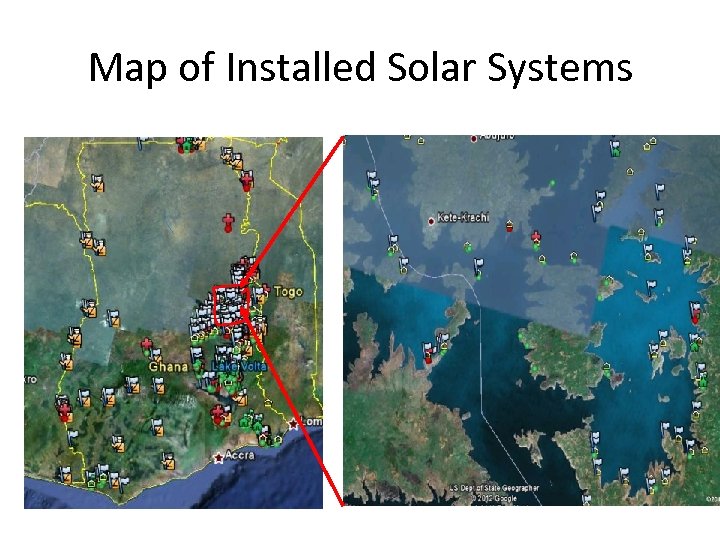 Map of Installed Solar Systems 