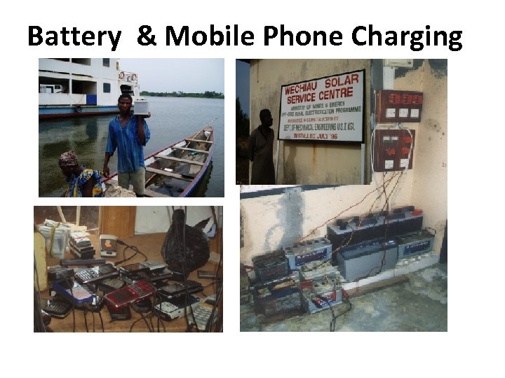 Battery & Mobile Phone Charging 