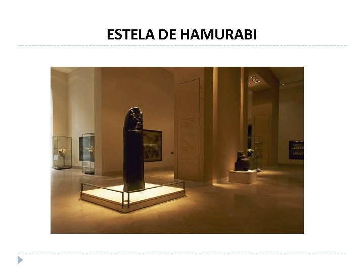 ESTELA DE HAMURABI 