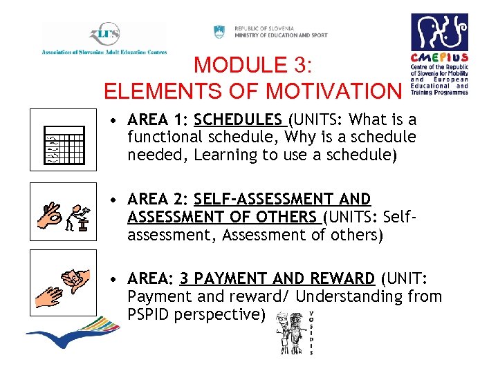 MODULE 3: ELEMENTS OF MOTIVATION • AREA 1: SCHEDULES (UNITS: What is a functional