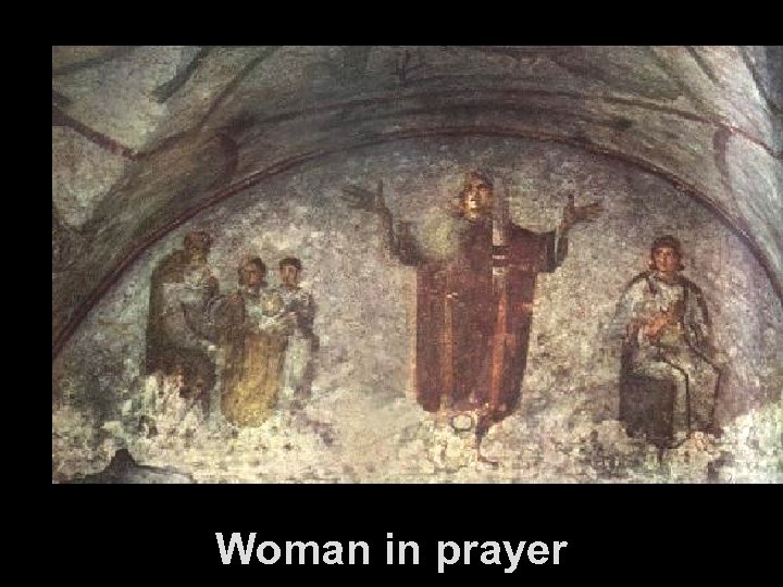 Woman in prayer 