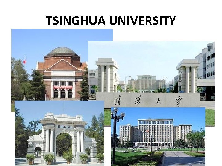 TSINGHUA UNIVERSITY 