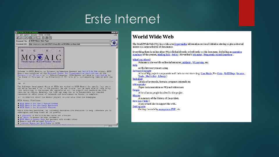 Erste Internet 