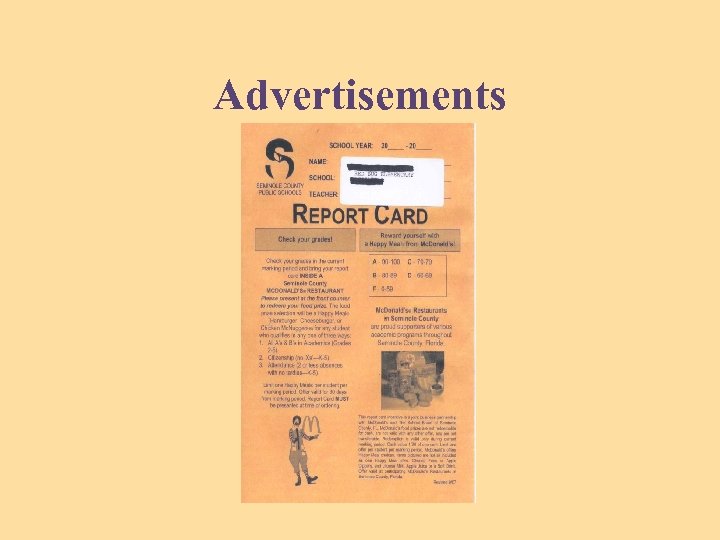 Advertisements 