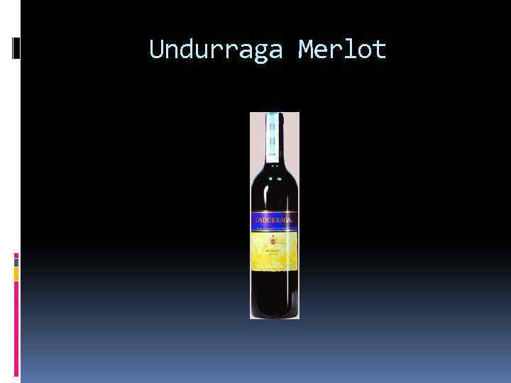 Undurraga Merlot 