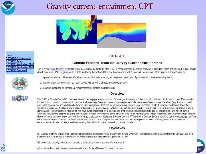 Gravity current-entrainment CPT 