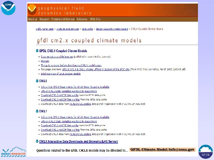 GFDL Coupled Model results 