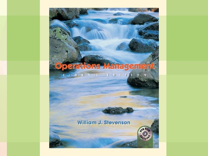 4 -1 Product and Service Design Operations Management William J. Stevenson 8 th edition