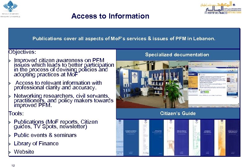 Access to Information Publications cover all aspects of Mo. F’s services & issues of