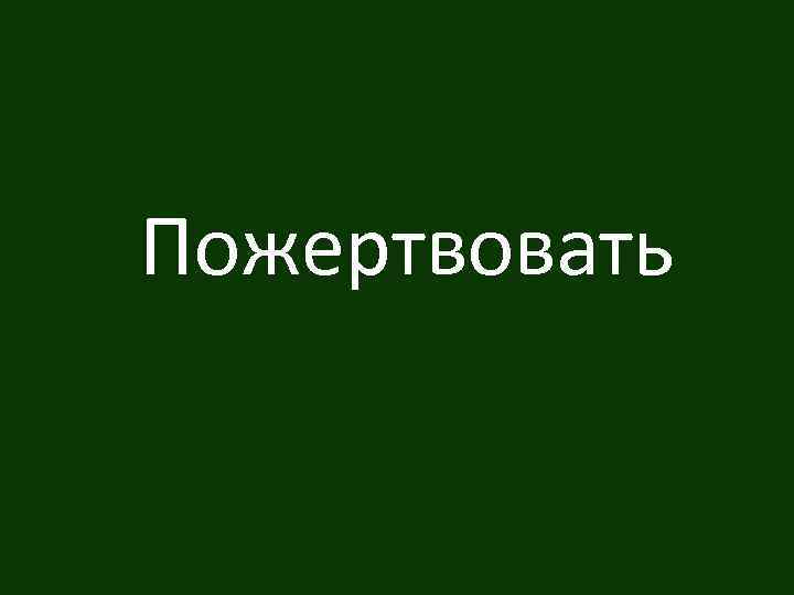 Пожертвовать 
