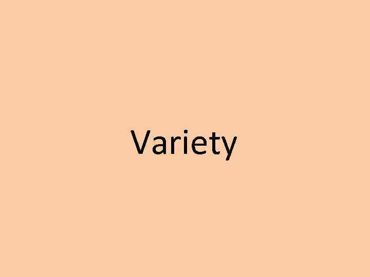 Variety 