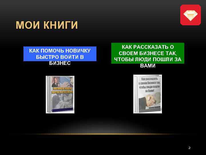 МОИ КНИГИ КАК ПОМОЧЬ НОВИЧКУ БЫСТРО ВОЙТИ В БИЗНЕС КАК РАССКАЗАТЬ О СВОЕМ БИЗНЕСЕ