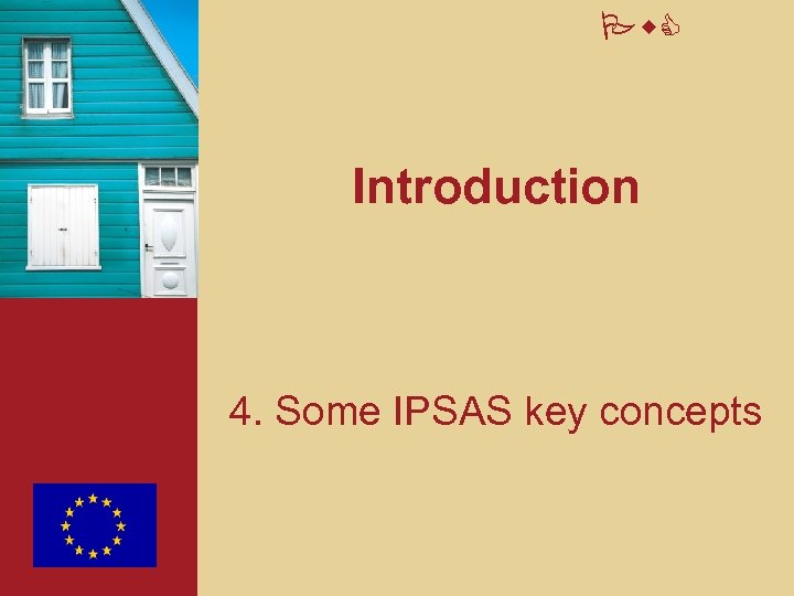 Pw. C Introduction 4. Some IPSAS key concepts 