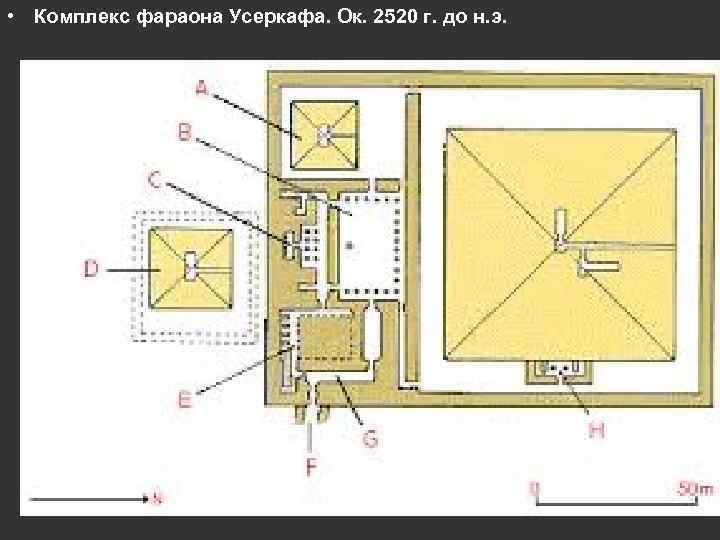  • Комплекс фараона Усеркафа. Ок. 2520 г. до н. э. 