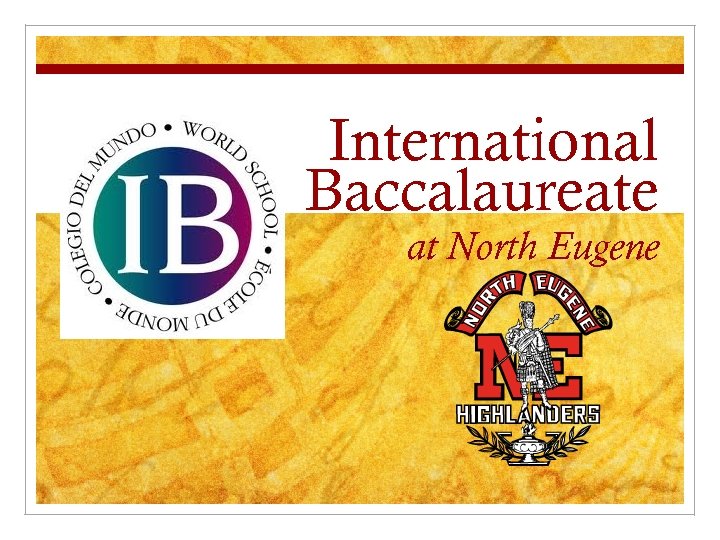 International Baccalaureate at North Eugene 