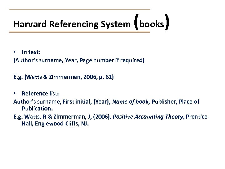 uses harvard business school endnote citation format