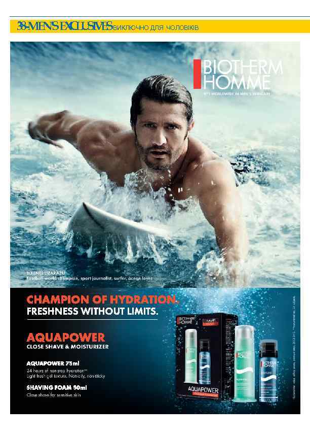 38 -MEN'SE C U I E ВИКЛЮЧНО ДЛЯ ЧОЛОВІКІВ X L SV S 