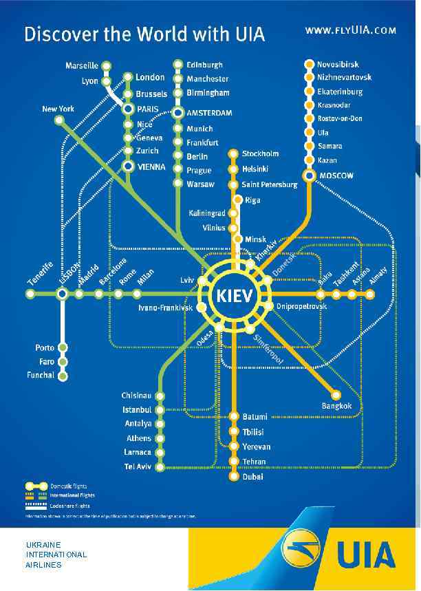 UKRAINE I NTERNATI ONAL AIRLINES 