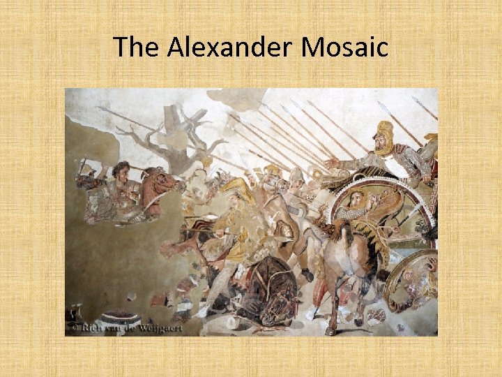 The Alexander Mosaic 